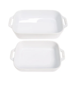 Image of sale on 2-piece Baking Dish – White