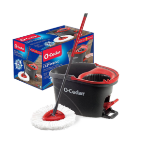 Image of sale on O-cedar Easywring Microfiber Spin Mop, Bucket Floor Cleaning System