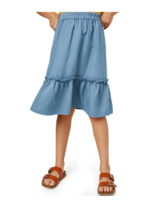 Image of sale on Kids’ Ruffle Midi Skirt