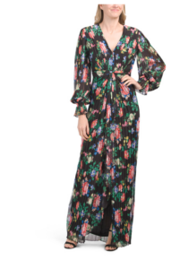Image of sale on Milo Floral Twist Front Gown