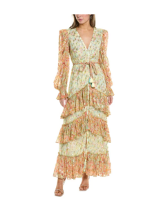 Image of sale on Clip Dot Maxi Dress