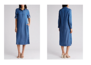 Image of sale on Stockton Long Sleeve Shirtdress