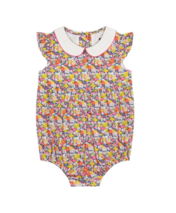 Image of sale on Phoebe Peter Pan Collar Bubble Romper