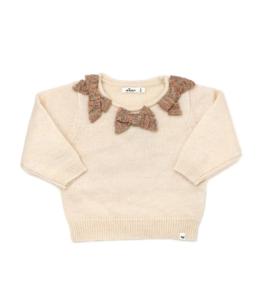 Image of sale on Scandi Bow Wool-blend Sweater