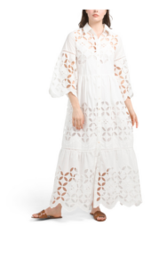 Image of sale on Long Sleeve Cut out Maxi Dress
