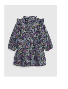 Image of sale on Toddler Ruffle Print Dress