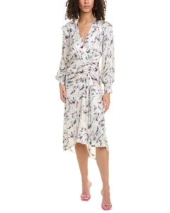 Image of sale on Surplice Midi Dress