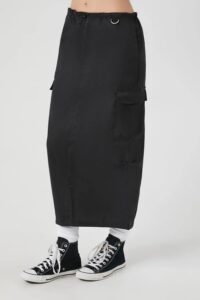 Image of sale on Cargo Maxi Skirt