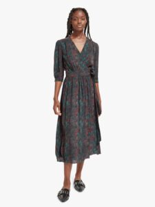 Image of sale on Midi Wrap Dress