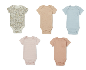 Image of sale on Aby Short Sleeve Solid Bodysuit