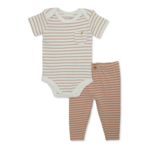 Image of sale on Baby Girls Bodysuit and Legging Outfit Set, 2-piece, Sizes 0-24 Months