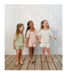 Image of sale on Toddler Girl Swiss Dot Top, Sizes 18m-5t