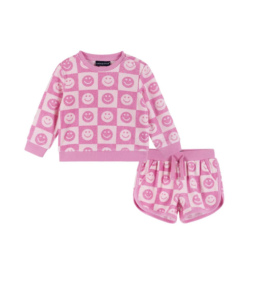 Image of sale on Terry Sweatshirt & Short Set (size 2-6)