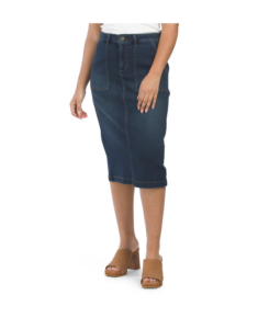Image of sale on Cargo Pocket Denim Skirt