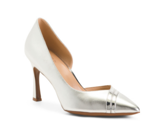 Image of sale on Leather Aubrey Comfort Heels (3.5in. Heel)