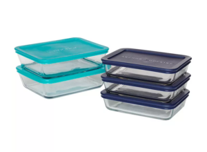 Image of sale on 10 Pc Rectangular Meal Prep Food Storage Set