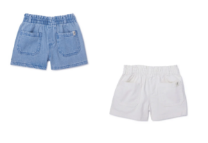 Image of sale on Toddler Girl Denim Paperbag Short, Sizes 18m-5t