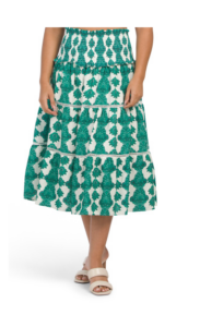 Image of sale on Linen Blend Bandeau Skirt