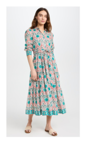 Image of sale on Flounce Shirt Dress
