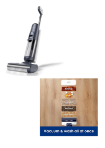 Image of sale on Smart Cordless Wet Dry Vacuum Cleaner and Mop for Hard Floors