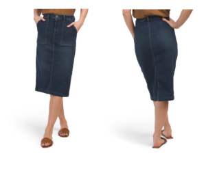 Image of sale on Pork Chop Pocket Denim Skirt