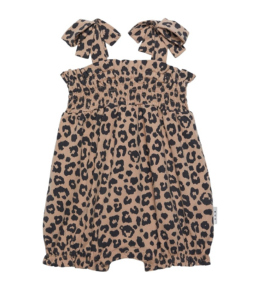Image of sale on Hux Shirred Bubble Romper (infant)