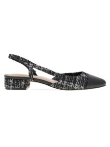 Image of sale on Tillie Cap Toe Slingback Pumps