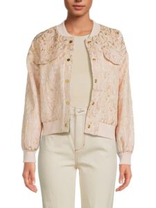 Image of sale on Brocade Bomber Jacket