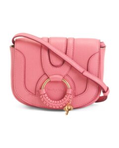 Image of sale on Leather Hana Flap over Crossbody with Round Hardware