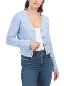 Image of sale on Sequin Embroidered Cardigan