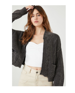 Image of sale on Cropped Cardigan Sweater