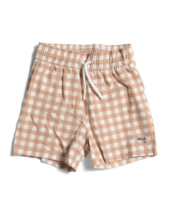 Image of sale on Gingham Swim Shorts