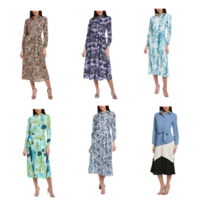 Image of sale on Pleated Shirtdress