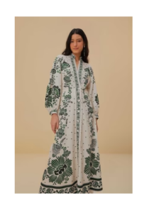 Image of sale on Forest Soul Off-white Maxi Dress