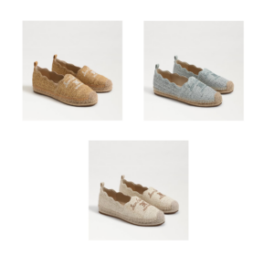 Image of sale on Karla Espadrille Flat Loafer