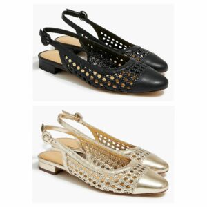 Image of sale on Woven Slingback Flats