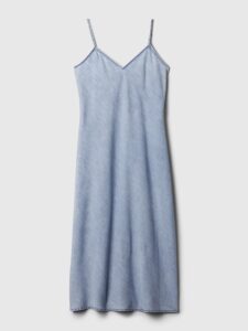 Image of sale on Denim Midi Slip Dress