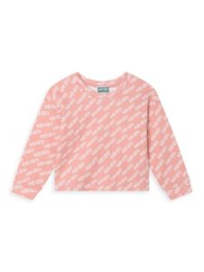 Image of sale on Little Girl’s & Girl’s Logo Print Fleece Sweatshirt