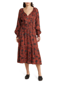 Image of sale on Nelas Print Maxi Dress
