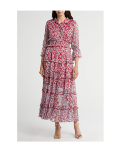Image of sale on Jolie Long Sleeve Maxi Dress