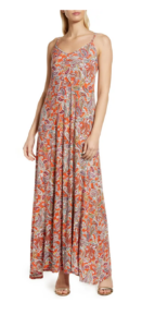 Image of sale on Paisley Knit Maxi Dress