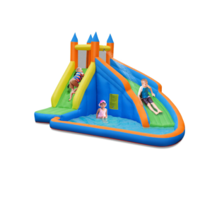 Image of sale on Costway Inflatable Water Slide Mighty Bounce House Castle Splash Pool Without Blower