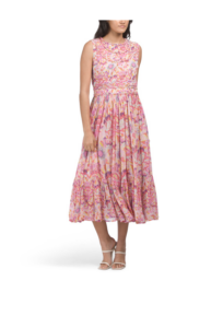 Image of sale on Floral Midi Dress