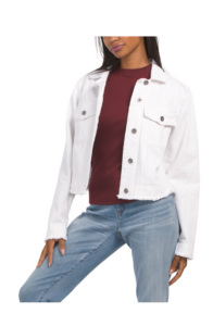 Image of sale on Cropped Denim Jacket