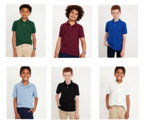 Image of sale on School Uniform Pique Polo Shirt for Boys