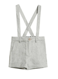 Image of sale on Linen Suspender Shorts