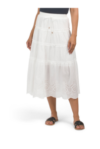 Image of sale on Starling Tiered Midi Skirt