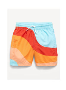 Image of sale on Printed Swim Trunks for Toddler Boys