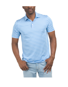 Image of sale on Driver Alton Striped Performance Polo