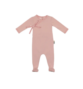 Image of sale on Kids’ Speckled Faux Wrap Footie